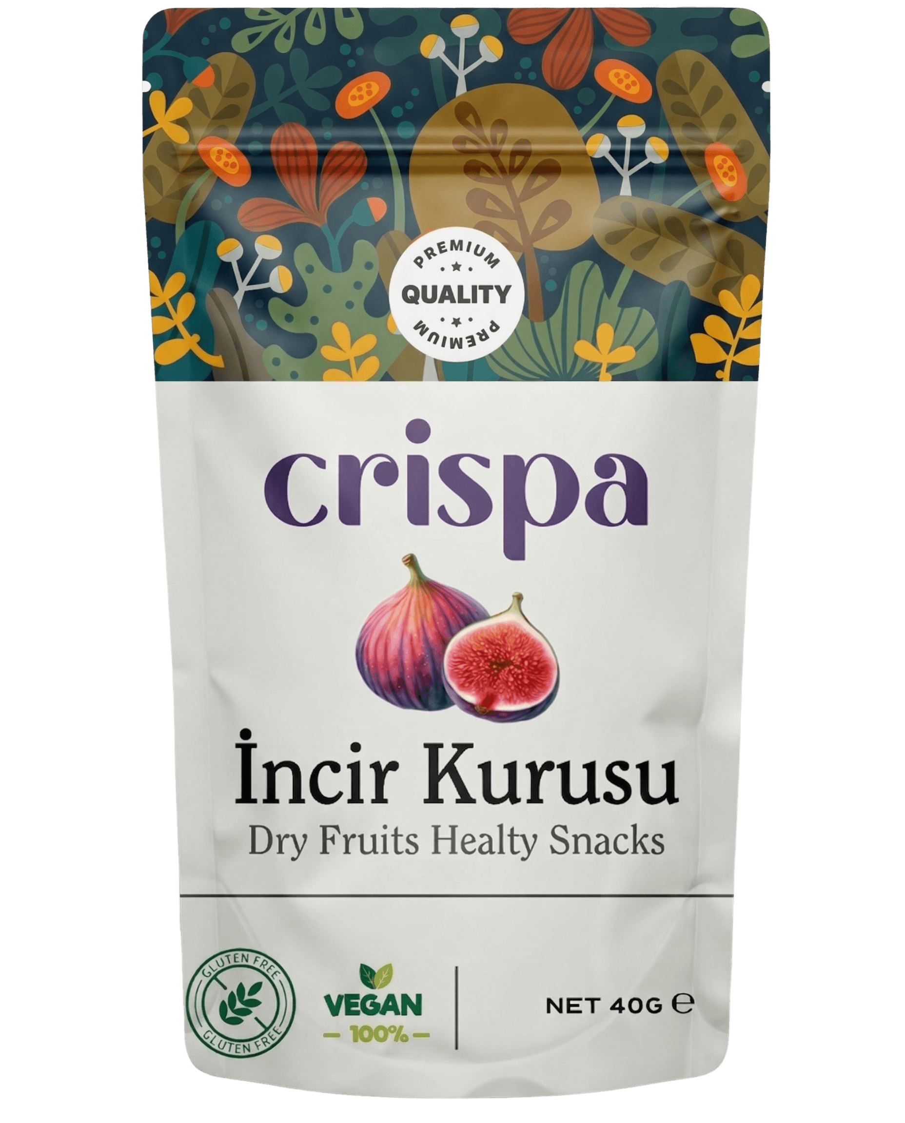 Crispa Atıştırmalık Kuru Meyve - İncir